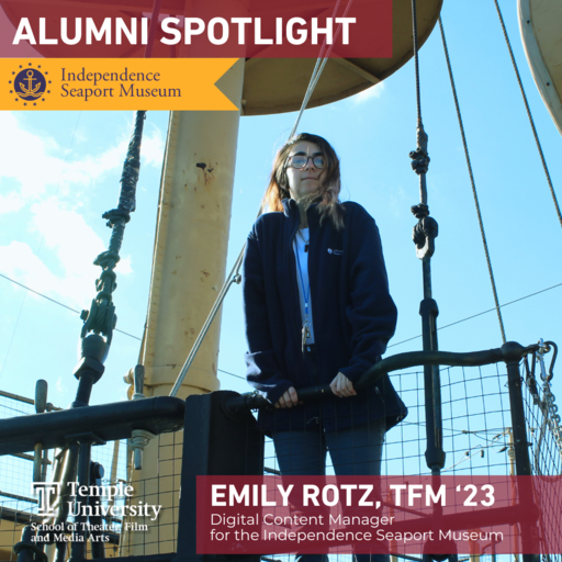 Featured Image for Alumni Spotlight - Emily Rotz, TFM '23