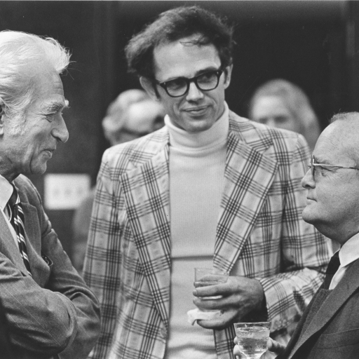 David Hale with Truman Capote, 1973