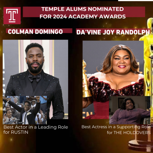 Featured Image for Temple Alums Nominated for 2024 Oscars! 